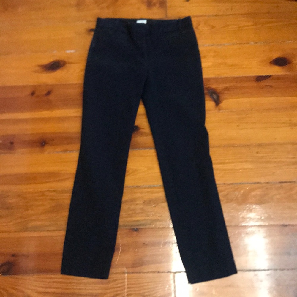 Jcrew stretch skinny black pants!